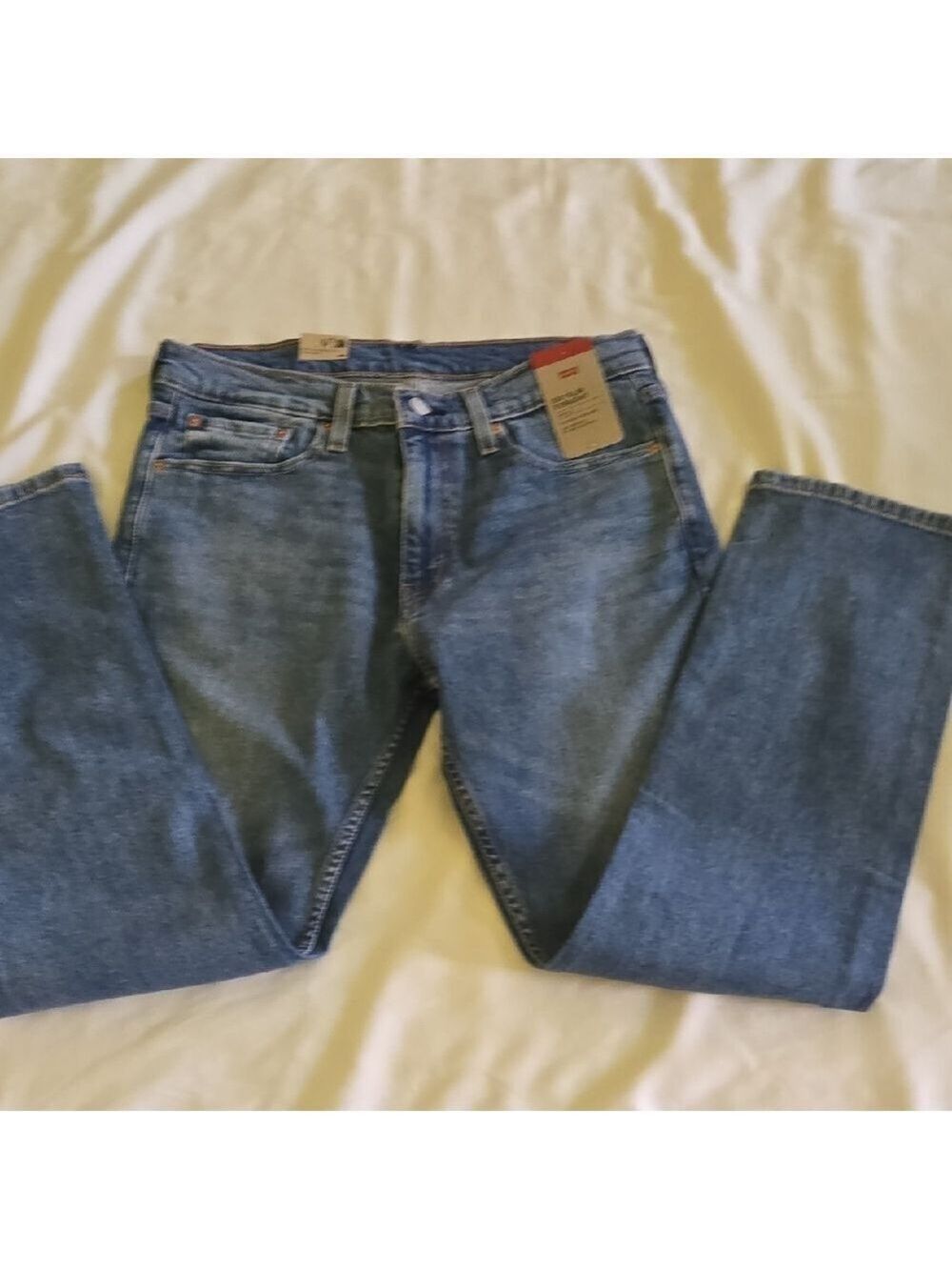 Levi's Straight-Leg Men's Jeans in Blue Denim